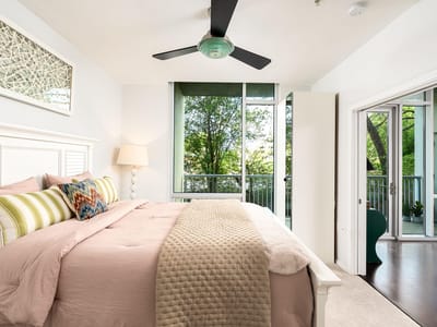 Living area at 1600 Barton Springs RD Unit #5108 - 1 bed 1 bath home