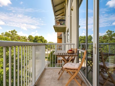Kitchen at 1600 Barton Springs Rd Unit #5508 - 1 bed 1 bath home