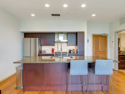 Bathroom at 1600 Barton Springs Rd Unit #5508 - 1 bed 1 bath home