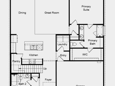 Living area at 1600 Jonas CV - 5 bed 3 bath home