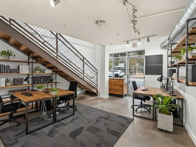 Living area at 1601 E Cesar Chavez ST Unit #106 - Waterstreet Lofts, Austin, TX
