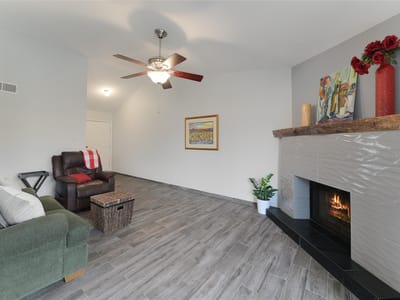 Primary bedroom at 1601 Faro Dr Unit #2403 - 1 bed 1 bath home