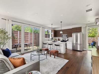 Primary bedroom at 1604 Haskell ST Unit #2 - 2 bed 2 bath home