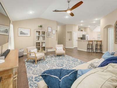 Primary bedroom at 1607 Main ST - 3 bed 2 bath home