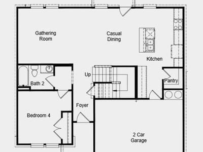 Primary bedroom at 1608 Lorant LN - 4 bed 3 bath home
