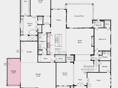 Living area at 1609 Caracalla Cv - 5 bed 5 bath home