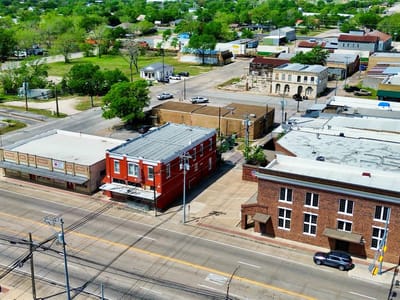 Primary bedroom at 161 S. Main St - na, Giddings, TX