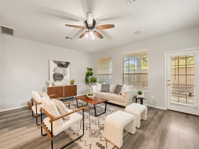 Primary bedroom at 16100 S Great Oaks DR Unit #102 - 2 bed 2 bath home