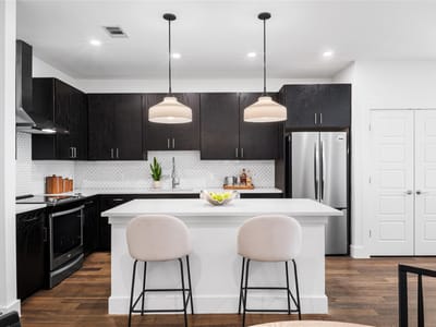 Primary bedroom at 1615 E 7th ST Unit #208 - 1 bed 1 bath home
