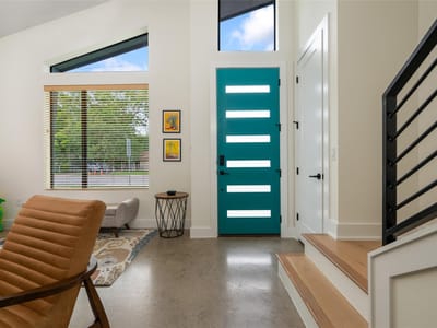 Primary bedroom at 1615 Holly St Unit #1 - 3 bed 2 bath home