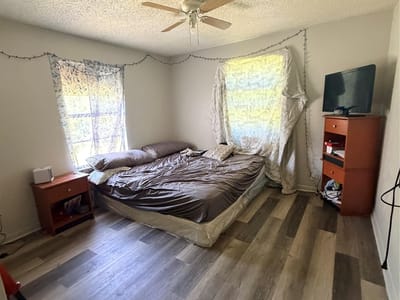 Primary bedroom at 1617 Berene Ave - Cedar Valley, Austin, TX