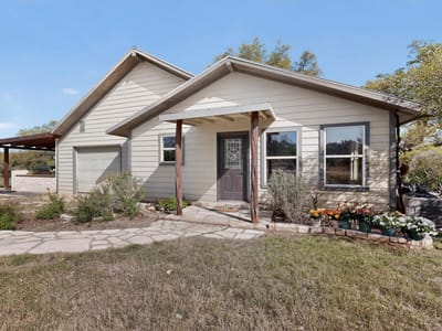 Primary bedroom at 1619 Althaus Ranch RD - 2 bed 2 bath home