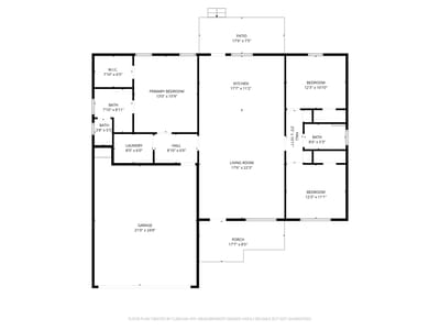 Living area at 162 Friedens Church RD - 3 bed 2 bath home