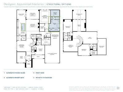 Primary bedroom at 1637 Novara TRL - 4 bed 4 bath home