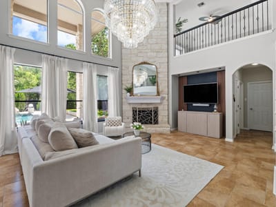 Living area at 16429 Broadbay DR - 4 bed 3 bath home