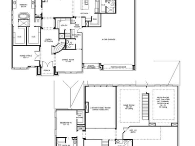 Living area at 1645 Hosanna Grande WAY - 5 bed 4 bath home