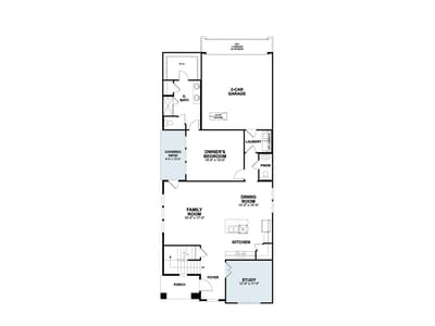 Primary bedroom at 165 Antioch Church DR - 3 bed 2 bath home