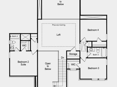 Primary bedroom at 165 Wild Horse DR - 5 bed 4 bath home
