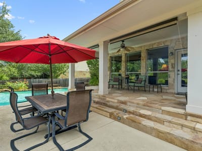 Primary bedroom at 16517 Along Creek CV - 6 bed 3 bath home
