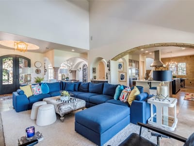 Primary bedroom at 166 Encantada - 5 bed 5 bath home