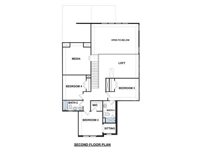 Kitchen at 16604 Wind Chime DR - 4 bed 3 bath home