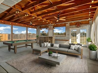 Living area at 167 Hay Meadow RD - 3 bed 2 bath home