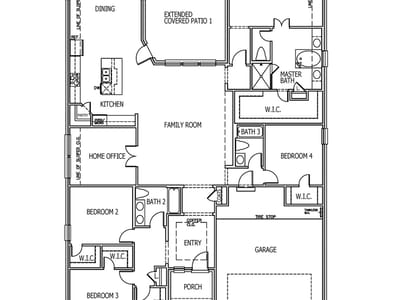 Living area at 167 Salado Creek Trl - 4 bed 3 bath home