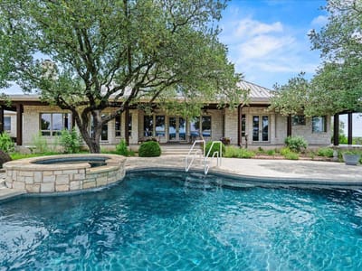 Primary bedroom at 167 Wimberley Ranch Dr - 3 bed 3 bath home