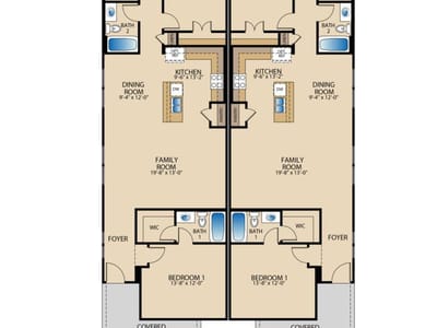 Primary bedroom at 16702 Sonoma Breeze DR - 2 bed 2 bath home