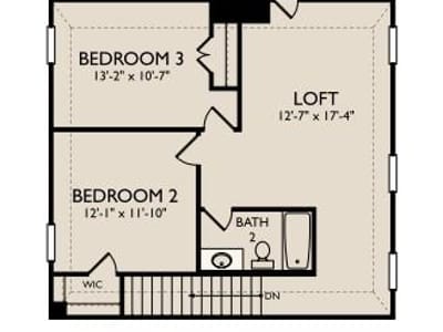Living area at 168 Ranier Way - 3 bed 2 bath home