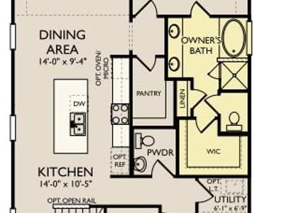 Kitchen at 168 Ranier Way - 3 bed 2 bath home