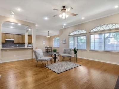 Living area at 16809 Cypress Landing CV - 3 bed 2 bath home