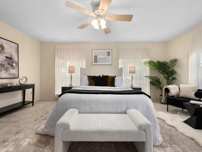 Primary bedroom at 16931 Whitebrush LOOP - 3 bed 2 bath home