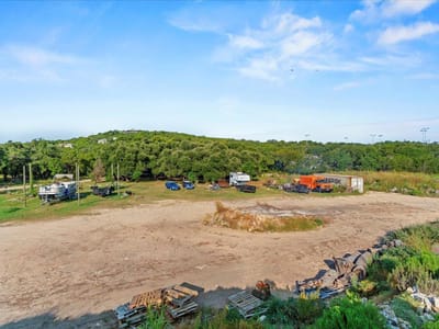 Primary bedroom at 16933 Unit #B - Hogg Creek Bus Park, Wimberley, TX