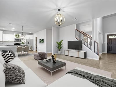 Living area at 170 Kingfisher LN - 3 bed 2 bath home