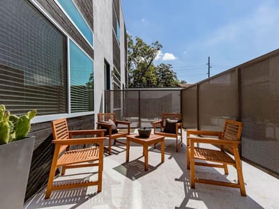 Living area at 1701 E Martin Luther King Jr BLVD Unit #204 - 2 bed 1 bath home