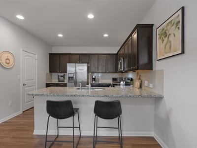 Primary bedroom at 1701 Logan Dr Unit #38 - 2 bed 2 bath home