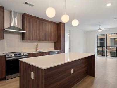 Bathroom at 1701 Simond Ave Unit #206 - 2 bed 2 bath home