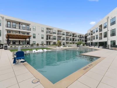 Bathroom at 1701 Simond Ave Unit #208 - 1 bed 1 bath home