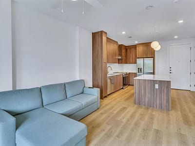 Primary bedroom at 1701 Simond Ave Unit #226 - 1 bed 1 bath home