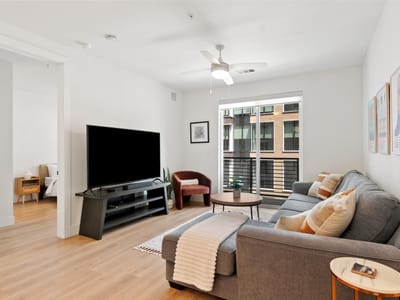 Bathroom at 1701 Simond Ave Unit #305 - 2 bed 2 bath home