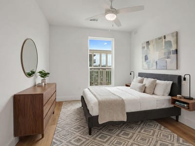 Bathroom at 1701 Simond Ave Unit #327 - 3 bed 2 bath home