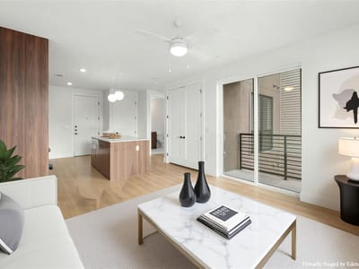 Bathroom at 1701 Simond Ave Unit #644 - 1 bed 1 bath home