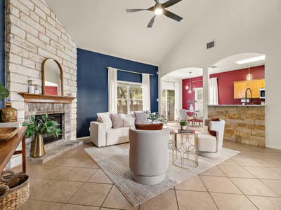 Primary bedroom at 1701 Warwick WAY - 3 bed 2 bath home