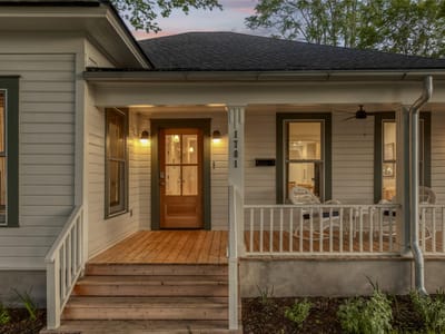 Primary bedroom at 1701 Willow St - 3 bed 2 bath home