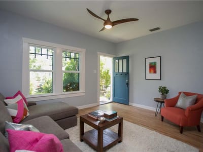 Primary bedroom at 1702 Briar St - 2 bed 1 bath home