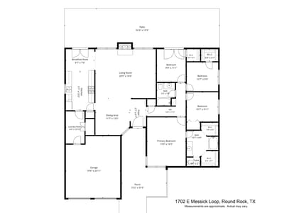 Property photo 2 at 1702 E Messick LOOP - 4 bed 2 bath home