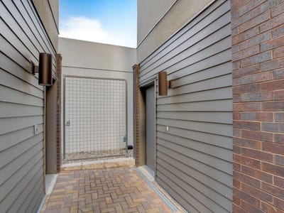 Primary bedroom at 1702 S Lamar BLVD Unit #11 - 2 bed 2 bath home