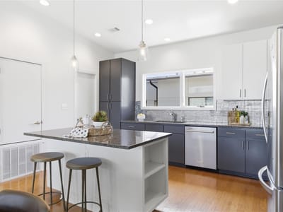 Bathroom at 1702 S Lamar BLVD Unit #12 - 2 bed 2 bath home