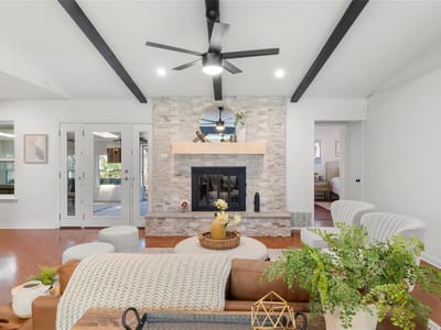 Primary bedroom at 1704 Shelbourne Dr - 3 bed 2 bath home
